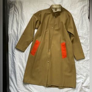 Stutterheim rain jacket with contrast pockets